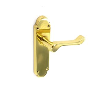 Premier Rich. Brass latch handles 170mm
