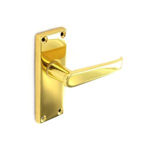 Premier Victorian Brass latch handles 120mm