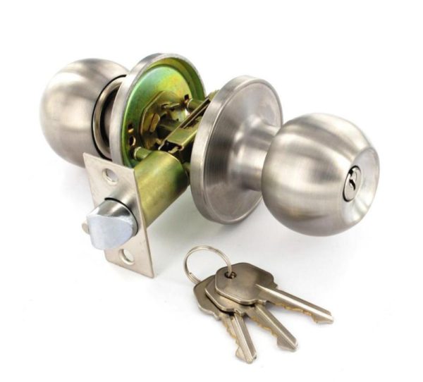 Stainless Steel entrance lock knobset 60/70mm