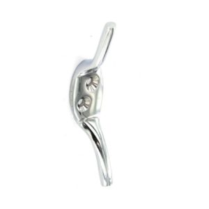 Chrome cleat hook 75mm