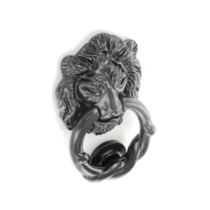 Antique lion head knocker 150mm