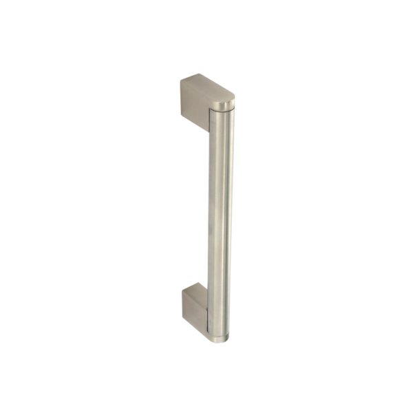 14mm bar handle Stainless Steel/Brushed Nickel 128mm c/c