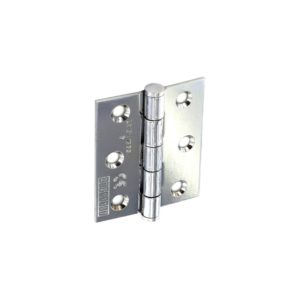 CE Steel Butt Hinges Polished Chrome plated 75mm
