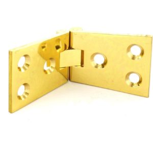 Brass counterflap hinges Polished 32mm