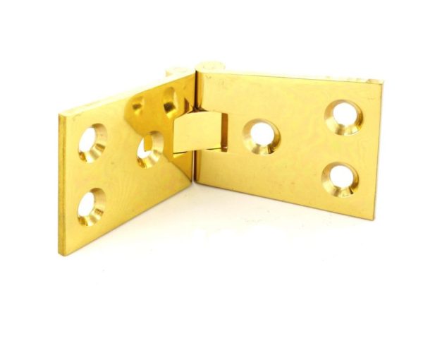 Brass counterflap hinges Polished 32mm