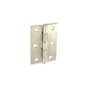 Stainless Steel Satin butt hinges 75mm