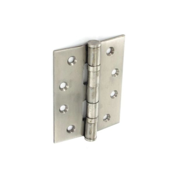 Stainless Steel Double Ball Bearing hinges Satin 100mm