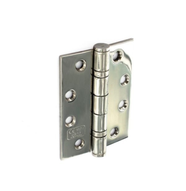 Stainless Steel Double Ball Bearing hinges Polished 100mm CE