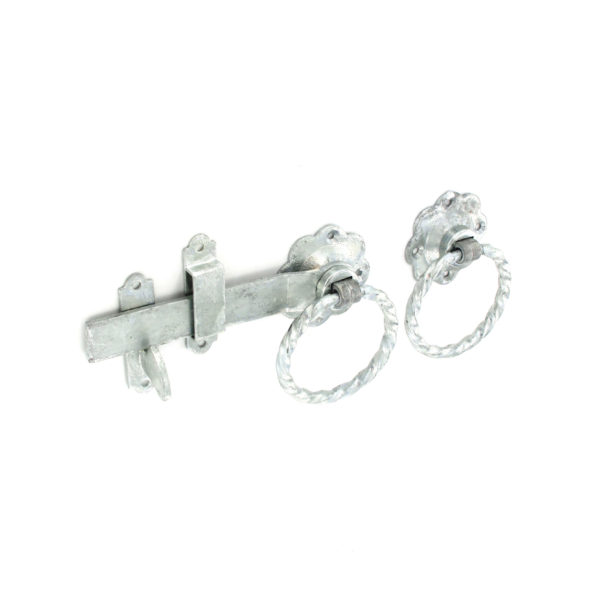 1137 Twisted Ring Latch Galvanised 150mm
