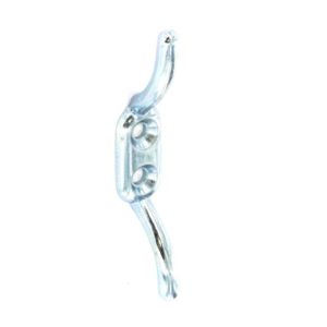 Cleat hook Zinc plated 90mm