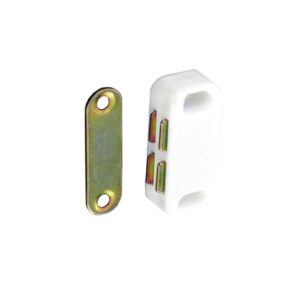 Magnetic catch White 40mm