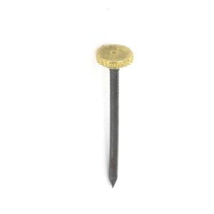Brass headed picture pin