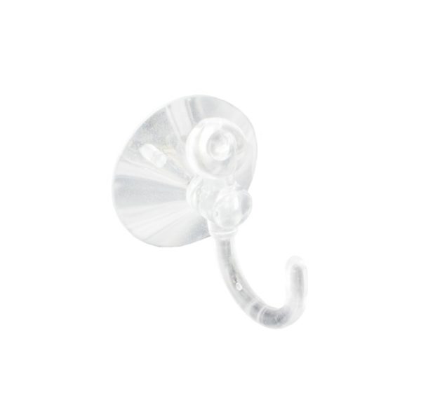Suction hook clear 25mm